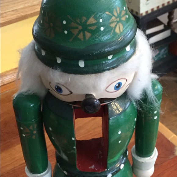 💂‍♀️ Vintage WOODEN NUTCRACKER GOEBEL FATHER WINTER 14” - Picture 7 of 16